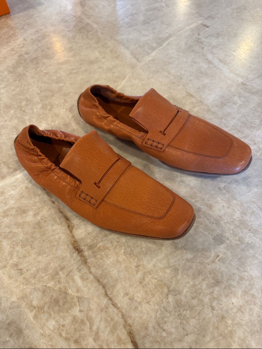 Hermes Leather Loafers